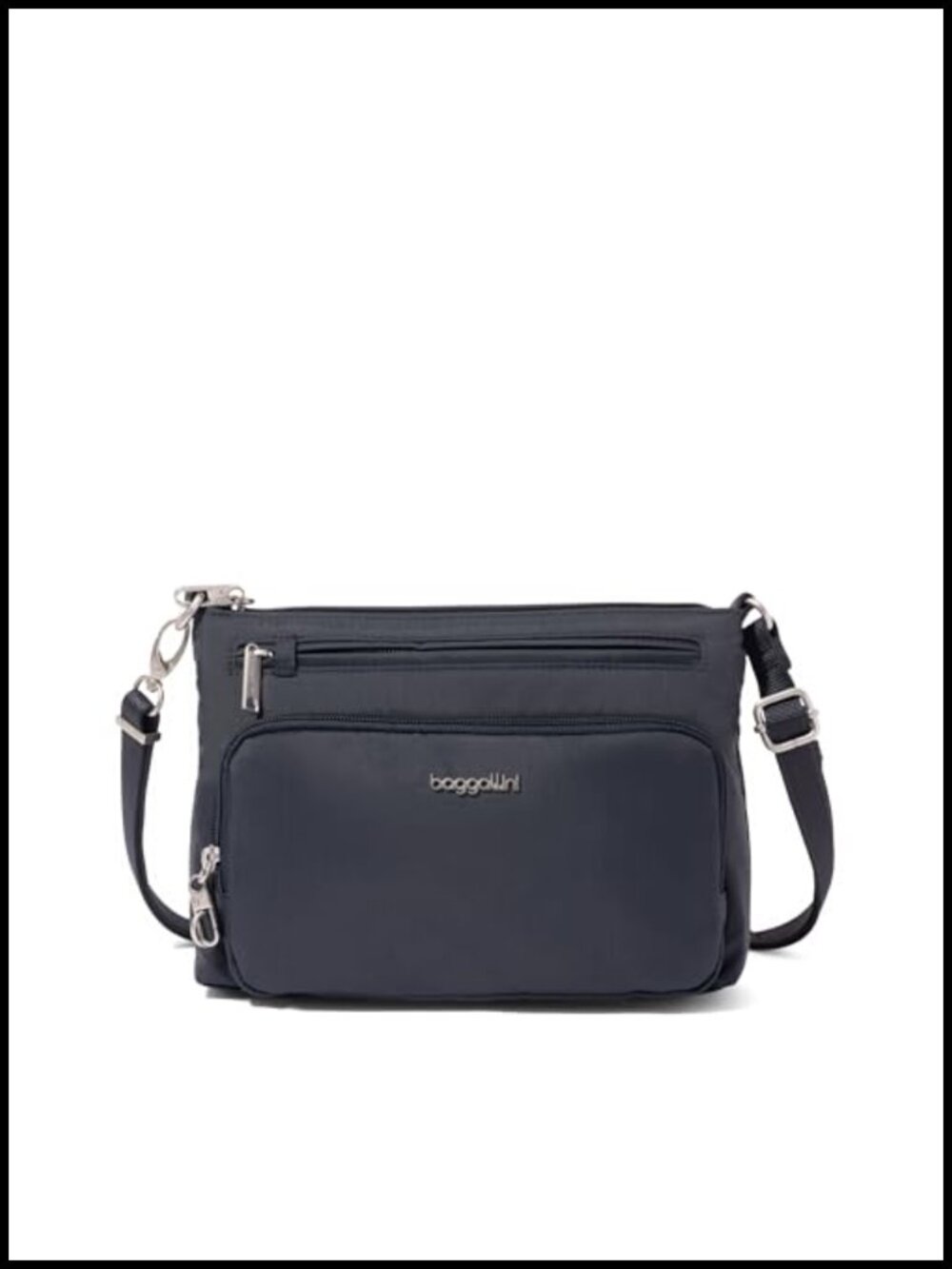 Anti-Theft Keepsake Crossbody Bag Water-Repellent RFID Locking Zippers